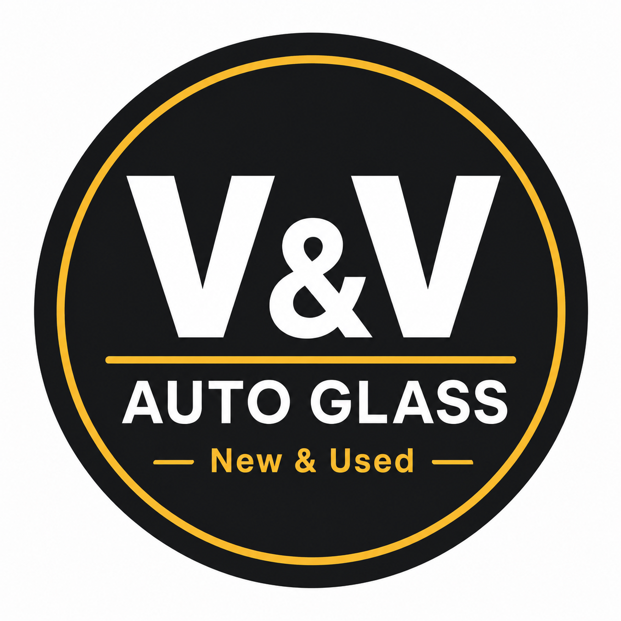V&V Auto Glass logo
