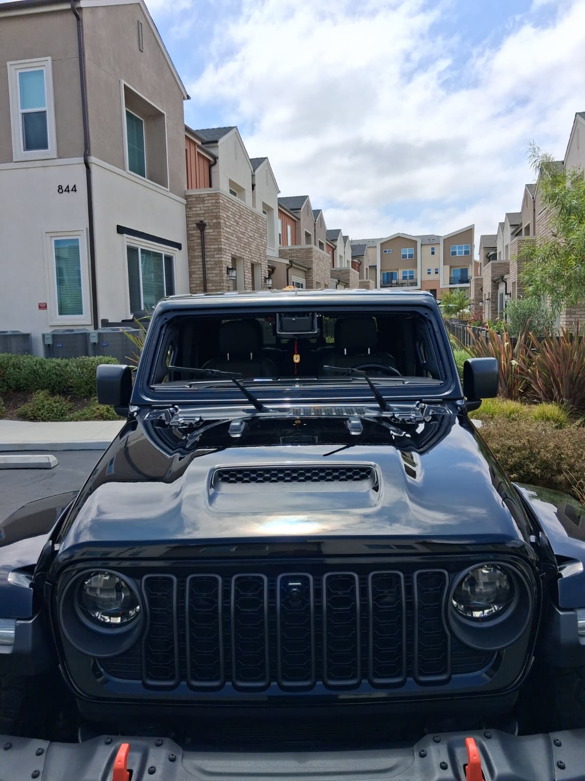 Jeep Grand Cherokee parabrisas — Antes